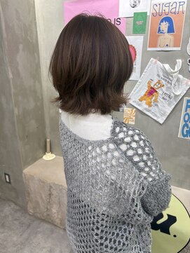 ウム(umu.) レイヤーカット / ボブレイヤー / ボブスタイル / 前上がりボブ