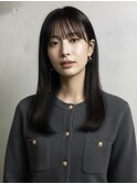 20代30代40代◎地毛風ストレート/縮毛矯正/艶髪グレージュ越谷