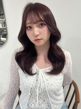 アモレット 天文館店(amoretto) 艶髪 髪質改善 韓国ヘア 20代 レイヤー ロングレイヤー