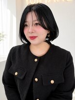 ユイマァル 倉敷(YUIMARL)&nbsp;倉敷ボブ20代30代40代タンバルモリレイヤーボブ顔周りカット