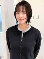 ノア 四条大宮店(noah) 切りっぱなしボブ外ハネボブくびれボブ大人ボブ小顔ボブ