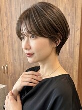 ビュートリアム 南青山(BEAUTRIUM) ショートヘアショートボブマッシュショート分け目なし
