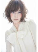 大人可愛いボブ