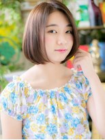 カバーヘア イヴ 戸頭店(COVER HAIR EVE) *COVER HAIR*小顔見せ♪ナチュかわ前下がりボブb