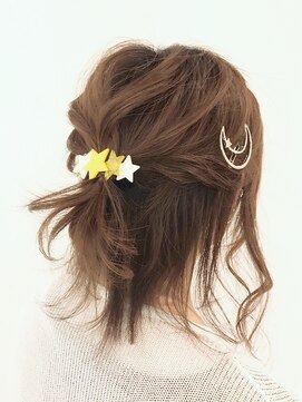 ヘアメイク エンカレッジ(HAIR MAKE encourage) ミディアムヘアカジュアルアレンジ☆