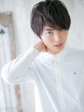 グルーミングサロン バーバー キャッスル 北浦和西口(Grooming salon Barber Castle) 厚めバングが新鮮！黒髪爽やかマッシュe