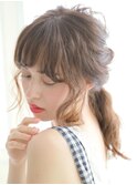 #ポニーテール#ツイスト#ノットヘア#エルメなんばマル