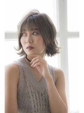 ミエル ヘア 新宿(miel hair) 【miel hair 新宿】外国人風☆プラチナグレージュ☆