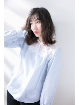 ジャスト ヘア アネックス 久里浜店(just hair ANNEX) ミディアムボブ　#ボブ　#パーマ