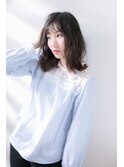 ミディアムボブ #ボブ #パーマ