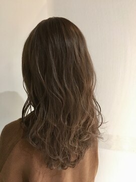 エース (ACE) ACE LA コテ巻き風パーマ×オリーブベージュ