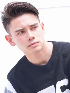 アクロス 原宿(AKROS) #スポ髪　刈上げフェードアップバング