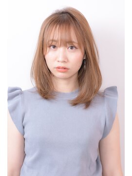 エヌトゥーナ 表参道(Ntuna) シースルーバング×大人ロブ