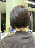 40代50代60代 丸みくびれ/ひし形前下り アッシュベージュ