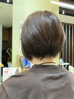 クオリス 上板橋店(QUALIS) 40代50代60代 丸みくびれ/ひし形前下り アッシュベージュ