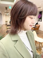 ノラキチジョウジ(NORA KICHIJOJI)&nbsp;#ボブルフ#ウルフボブ#ウルフカット 切りっぱなしボブに飽きた方