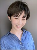 【morio池袋】綺麗でかっこいい黒髪ショート♪