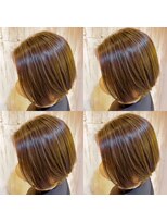 レイリア 奈良 法隆寺店(LeiLea)&nbsp;【dog&hair LeiLea法隆寺】ハイライトボブ