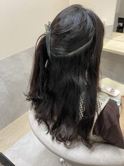 ブリーチ毛×髪質改善縮毛矯正　Narito