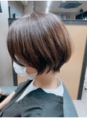 ナチュラルショートボブ