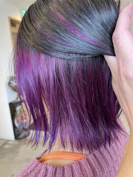 シェリー(Che'ri) ラベンダーインナーカラー/藤本