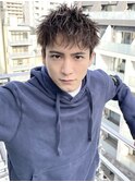 【aRietta大森】無造作×ツンツンパーマ×パーマでオトコの余裕