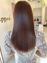 アプリ バイ リアン 浦和(appri by Rien)&nbsp;髪質改善/ミディアムヘア/ショコラベージュ/ボブルフ/