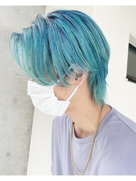 メルジーナ 浜松(MELGINA) 【MELGINA】 アイスブルー　ｈａｉｒ