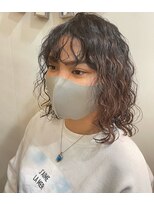 リアイス(Re:ICE) 波巻き風ボブ×スパイラルパーマ