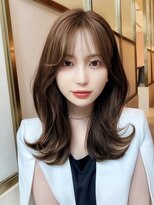 アフロートリノ(AFLOAT Leino)&nbsp;20代30代40代韓国風２WAYバング小顔カールミディアムセミディ