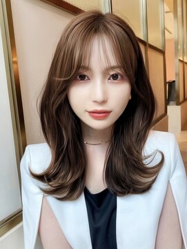 アフロートリノ(AFLOAT Leino) 20代30代40代韓国風２WAYバング小顔カールミディアムセミディ