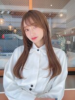 ルービック 梅田茶屋町(Rubik)&nbsp;ベージュカラー/髪質改善/モテ髪艶ストレート