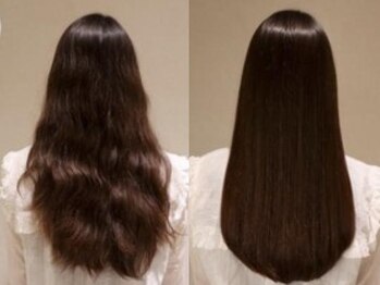 エーピーヘアー シエル クローネ(AP Hair Ciel Krone)の写真/摩擦や熱、薬剤によるダメージ毛はトリートメントでサラッサラになります♪マイクロバブルで理想の髪質へ◎