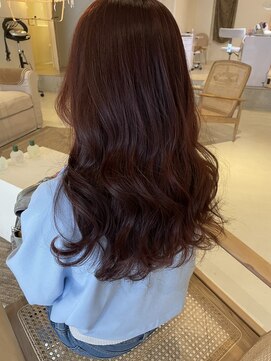 エリス キョウバシ(Eliss) 艶感ワインレッド