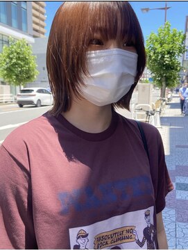 ボアップ 新居浜店(boappu) #ダメージレスカット#ウルフカット#カット