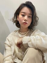 ブゾン(buZon)&nbsp;立体ウェーブ×ショートボブ