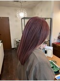 透明感ピンクベージュ