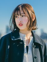 ベンジー 小倉店(benji)&nbsp;エモージュ大人愛され可愛い外はねボブレイヤー　2