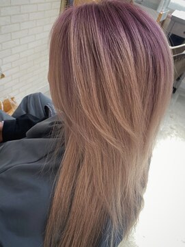 タンゴイ(tanGoi) ブロンドxパープル シャドウルーツ