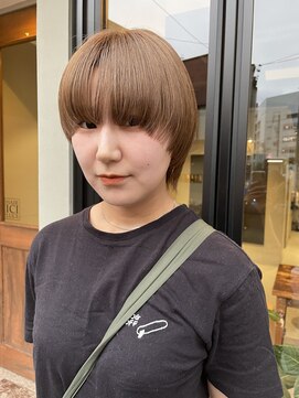 ヘアー アイス ルーチェ(HAIR ICI LUCE) マッシュショート ショートボブ マッシュボブマッシュウルフ山中