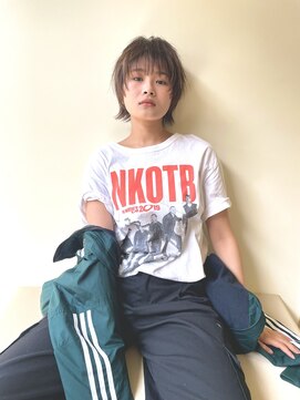 ムード(MOOD.) こなれ感ウルフレイヤースタイル