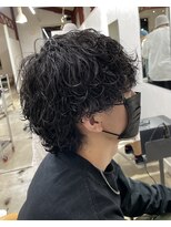 ブリックマウントヘアメイク(Blic mt hair make)&nbsp;波巻きパーマウルフ