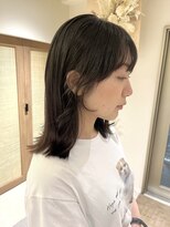 クーナバイトマト 横浜(Cuna by TOMTO)&nbsp;【KANO】お顔周りカット  くびれヘア   ミディアム