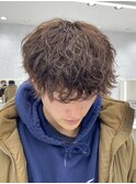 波巻きパーマ/マッシュ/ツーブロック/刈り上げ