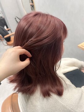 リーシュ イロン(Re:sh iron) ピンクベージュ/ブリーチカラー