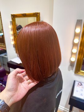 コワファースト させぼ五番街店(COIFF1RST) オレンジビタミンカラー