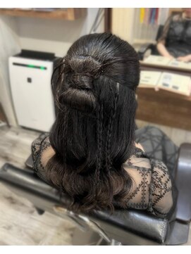 ヘアセット アリエス 新宿駅前店(aries) カチモリヘア