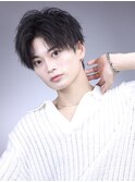 ほつれアップバングショート