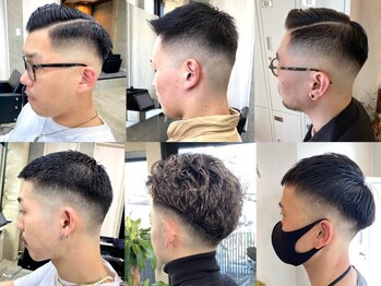 オーバー 三軒茶屋(OVER→)の写真/理髪店にも劣らない高い技術で忙しい朝も扱いやすい清潔感溢れるStyleを！