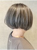ボブ/インナーカラー/ハイライトカラー